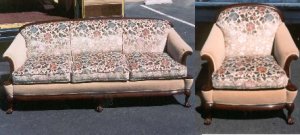 Ainsley sofa and chair after